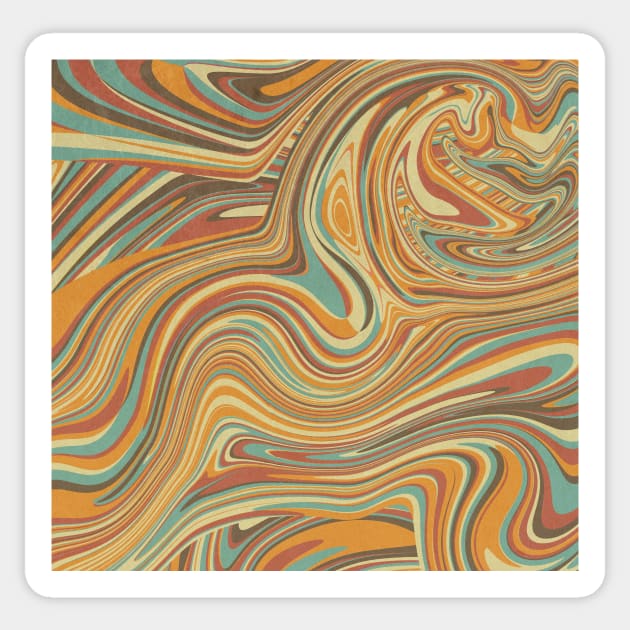 Rainbow Marble Organic Texture Sticker by Tobe_Fonseca